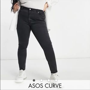 ASOS Curve Highrise Ridley Jeans